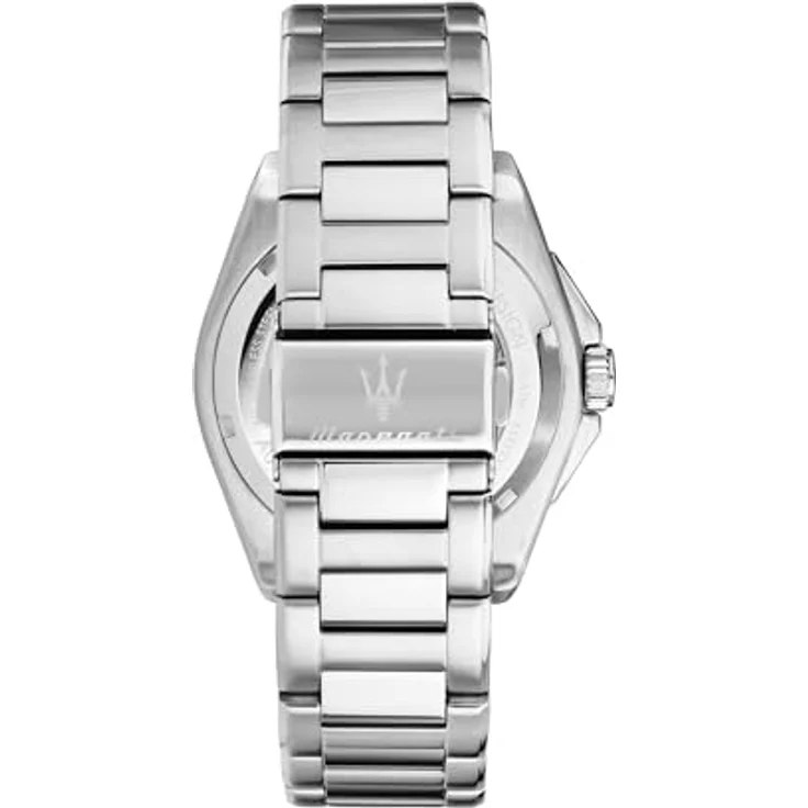 Maserati Velocita‘-Kollektion Herrenuhr, Automatik, Analog, 41 mm, blaue Zifferblatt, Stahlarmband, wasserdicht bis 10 ATM, R8823152002 – Bild 3