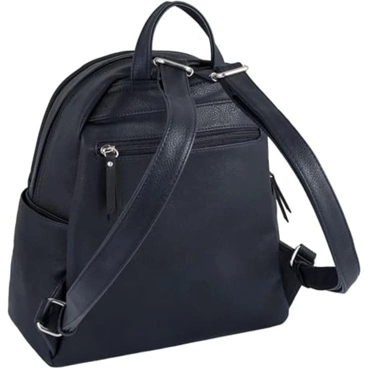 Gabor Mina City Rucksack, 28 cm, blau, 100% Kunstleder, Maße 28 cm x 14 cm x 30 cm – Bild 3