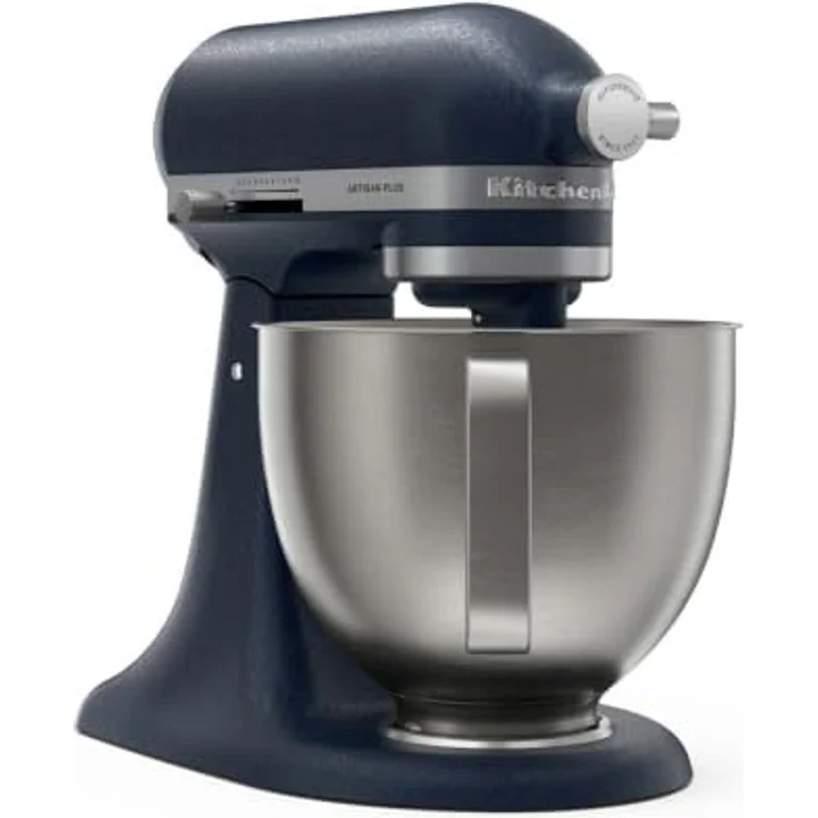 KitchenAid Artisan Plus 4,7L 5KSM50PKVE Küchenmaschine, mit Schüsselbeleuchtung, 11 Geschwindigkeitsstufen, Farbe: Wild Blueberry (Wilde Blaubeere) – Bild 3