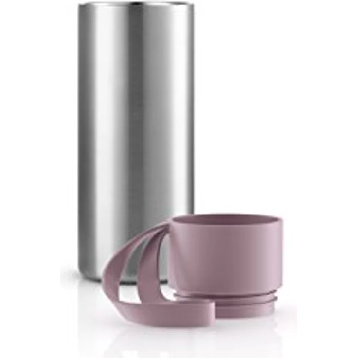 Eva Solo To Go Cup 0.35 Liter, doppelwandiger Thermobecher mit funktionalem Klickdeckel, Nordic Rose – Bild 2