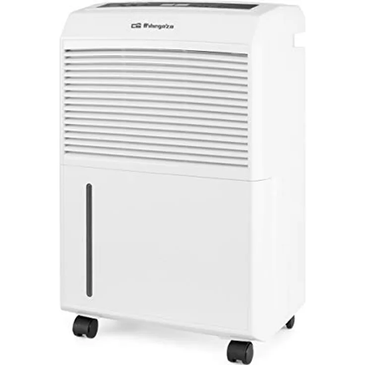 Orbegozo DH 3000 - Luftentfeuchter mit starker Leistung von 30 l pro Tag, Kühlmittel R290, Behälter von 5,8 l, Raumgröße 120 m2, Anti-Frost-System, 495 W