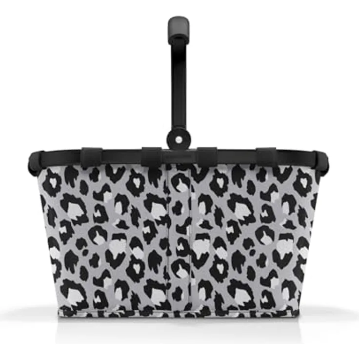 reisenthel Carrybag Einkaufstasche 48 cm, grau, aus 100% PET, ideal für den Einkauf