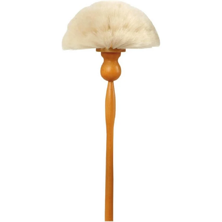 Bürstenhaus Redecker Staubwedel, Ziegenhaar mit 80 cm Holzstiel und gewachstem Buchenholzgriff