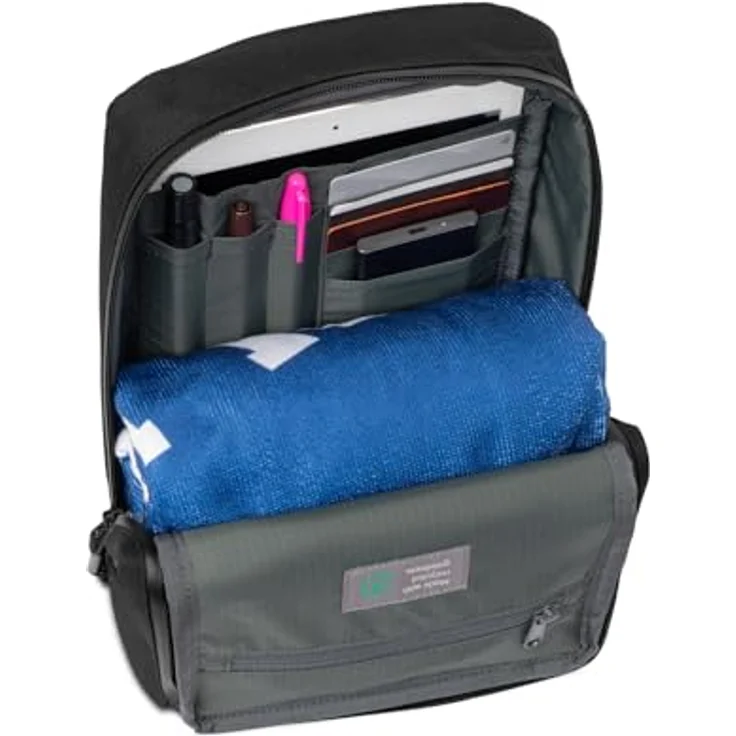 Timbuk2 Rider Sling Bag, 33 cm, schwarze Umhängetasche aus 100% Nylon, kompakt und vielseitig – Bild 3