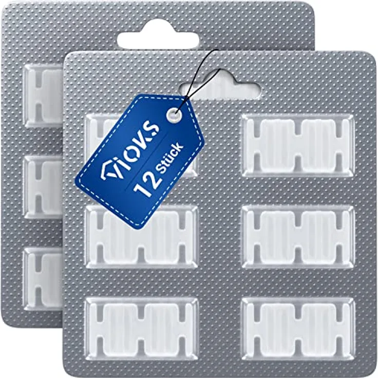 VIOKS SET 12x Staubsauger Duftstäbchen im Blister - Staubsauger Deo/Staubsauger Duft für Staubsauger Vorwerk Kobold VK140, VK150, FP140, FP150 ua