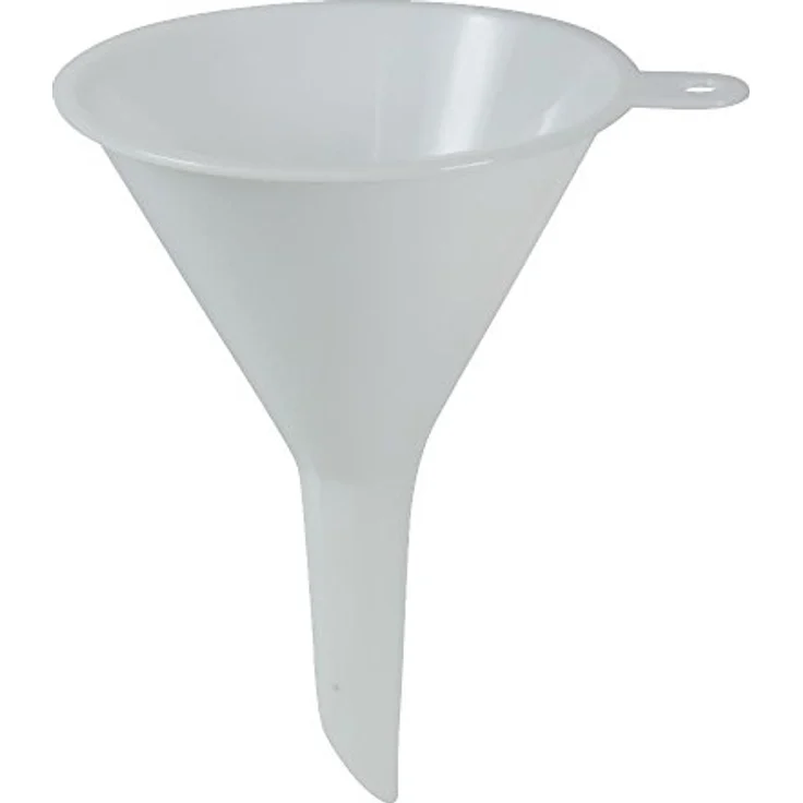 Viva Haushaltswaren 12 x Mini Glasflasche 50 ml mit Bügelverschluss aus Porzellan zum Befüllen, als kleine Likörflasche & Ölflasche verwendbar inkl. Trichter Ø 7 cm – Bild 5