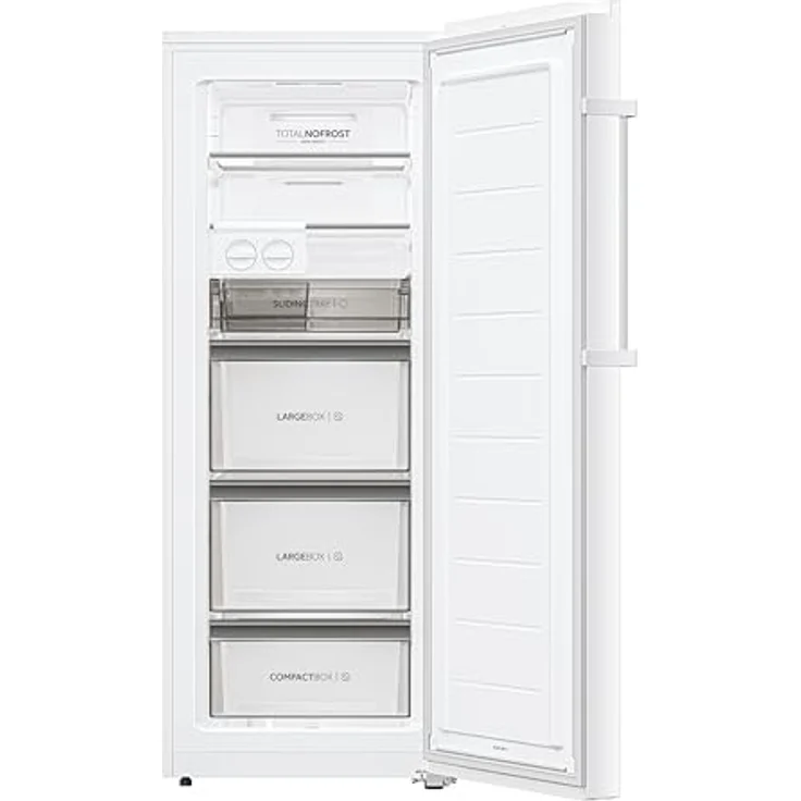 Haier H4F226WDH1 Stand-Gefrierschrank/Instaswitch: Kühlen oder Gefrieren je nach Bedarf/No Frost/Twist Ice Maker/Smart hOn-App/Inverter Kompressor/Nutzvolumen 226 L/Weiß – Bild 3
