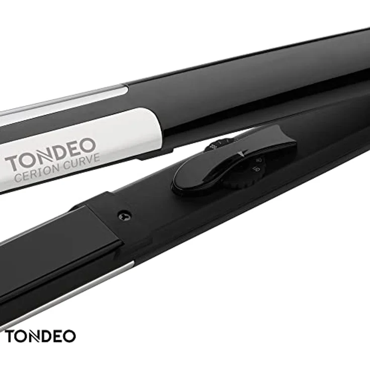 TONDEO Glätteisen CERION CURVE Haarglätter Profi-Ausstattung – Bild 2