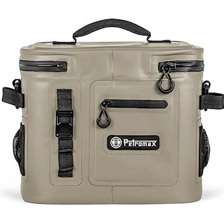 Petromax Kühlbox 8 l, passive Kühlung, Farbe Sand, kompakt und leicht transportierbar – Bild 2