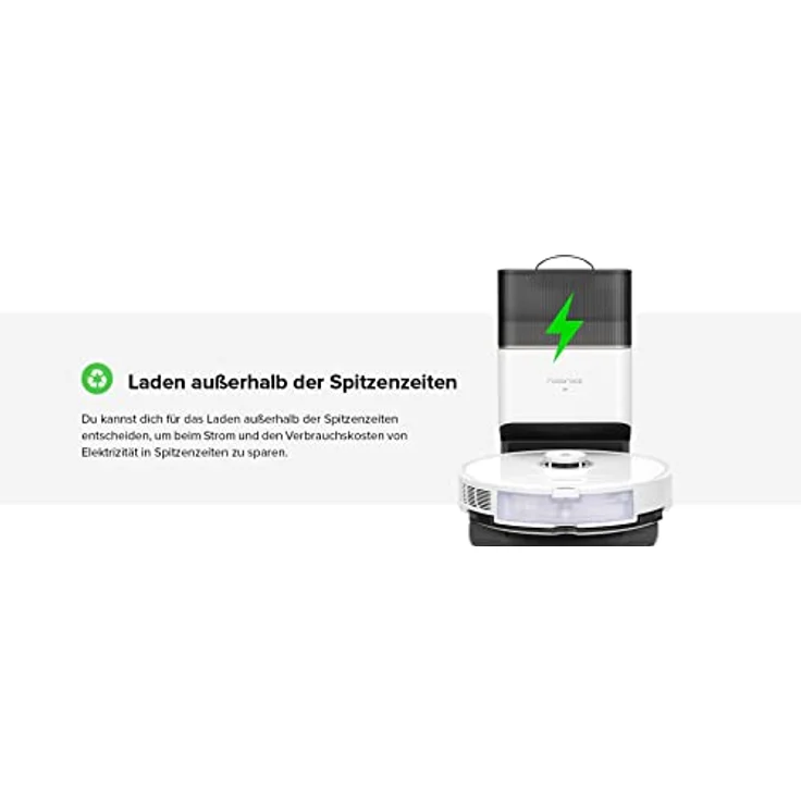 roborock S8+ Saug- & Wischroboter mit Absaugstation (Saugleistung 6000Pa, 180min Akkulaufzeit, 350ml Staub- / 300ml Wassertank, DuoRoller, Schall-/Auto-Lifting-Wischsystem, App-/Sprachsteuerung), weiss – Bild 5