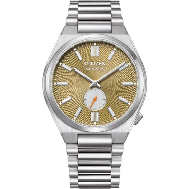 Citizen Tsuyosa Automatik Lachs Zifferblatt Herren Armbanduhr NK5010-51X