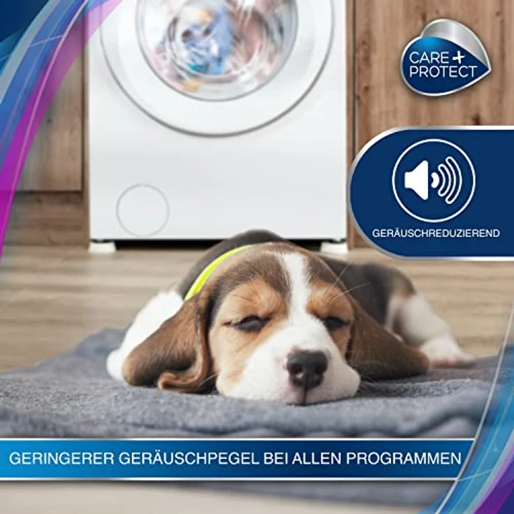 CARE+PROTECT Antivibrationsfüße aus Gummi, Universell, für Waschmaschinen, Trockner und Waschtrockner, Reduzieren Schwingungen & Geräusche, Verbessern die Stabilität – Bild 6
