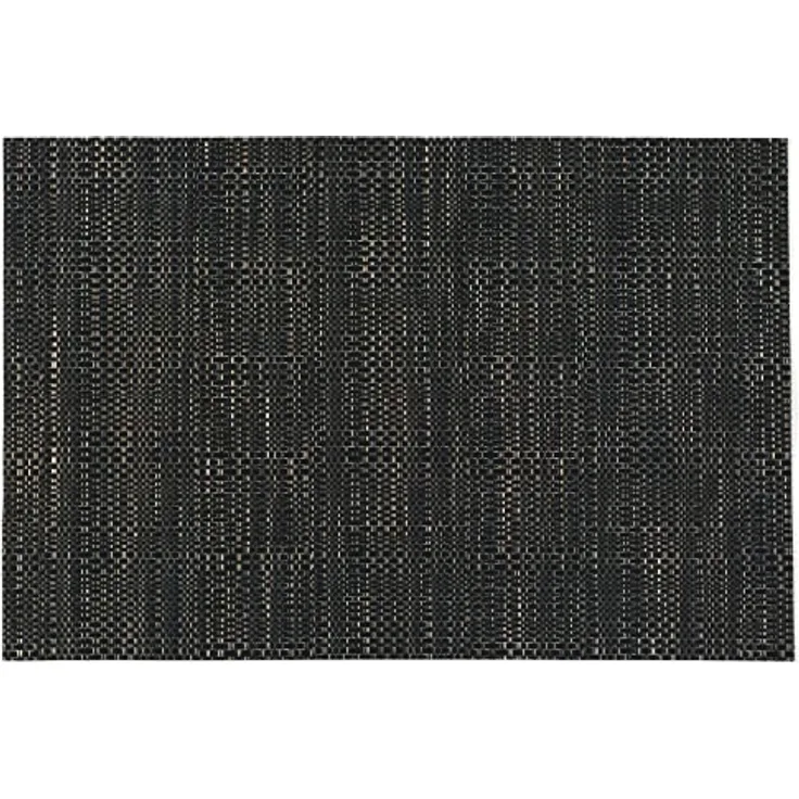 d-c-fix Tischset Catania Platzset Platzdecke Platzdeckchen Untersetzer Tisch Tisch Küche Esszimmer Wohnzimmer Deko 100% Polypropylen Lebensmittelecht Abwischbar Struktura schwarz 30 cm x 45 cm