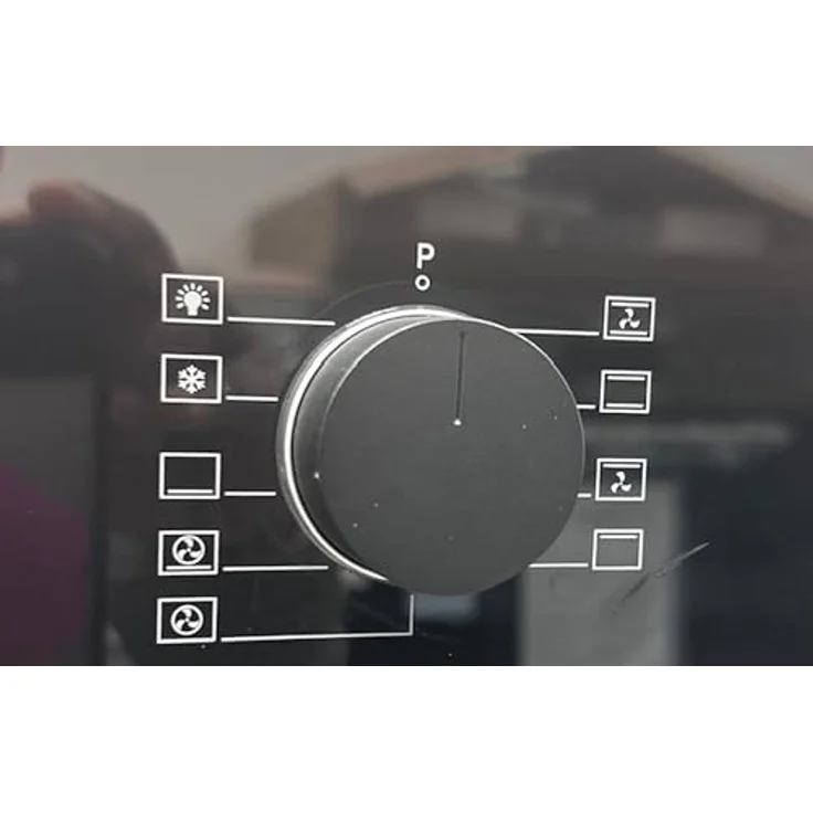 Böhme Einbaubackofen HB60F78PPB Schwarz Glas mit Heißluft, Timer, 1-fach Teleskopauszug – Bild 4