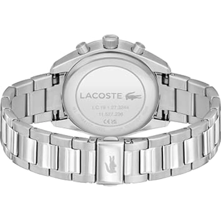 Lacoste Chronograph Quarz Uhr für Herren Kollektion BOSTON mit Edelstahlarmband Edelstahlarmband - 2011347 – Bild 3