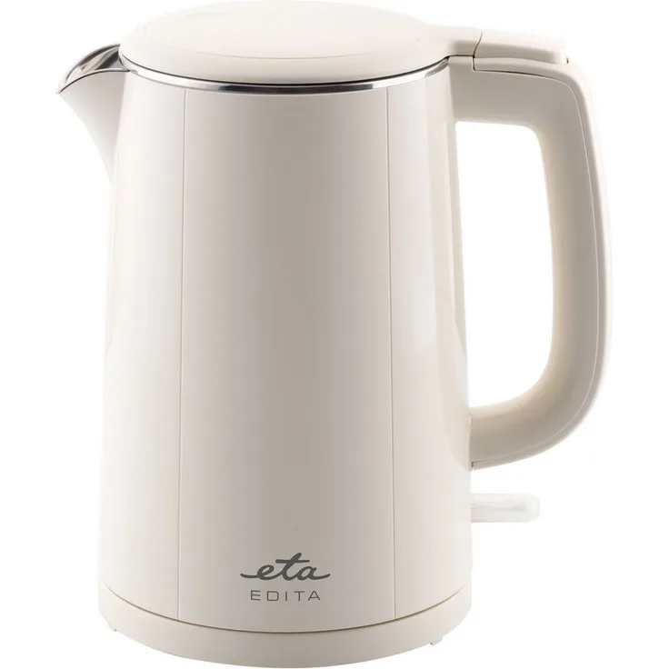 eta Wasserkocher EDITA ETA859590010, 1,5 l, 2200 W, zeitloses grau