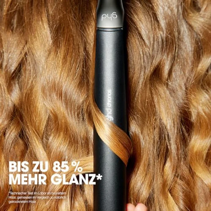 ghd chronos Styler schwarz – professioneller Haarglätter mit neuer HD-Motion-Technologie und der optimalen Stylingtemperatur von 185ºC, 3-mal schneller, – Bild 5