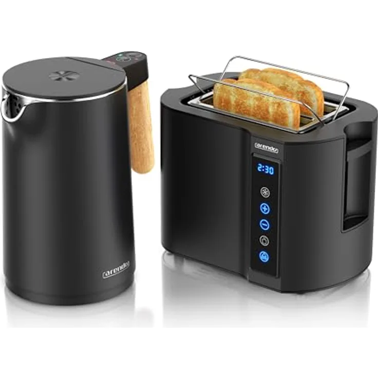 Arendo Sevencook Edelstahl Eierkocher, 7 Eier, 400 W, Härtegrad einstellbar, Warmhaltefunktion