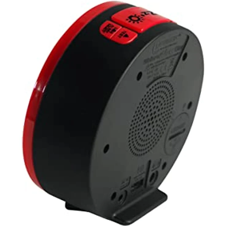 Geemarc Wake'n Shake Dynamite, Wecker mit Lautstärke 85 dB, Sensor-Sitzkissen 36 x 36 cm, Alarmfunktionen und Funkfrequenz 433,92 MHz – Bild 3