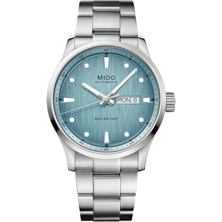 MIDO Multifort Freeze M038.430.11.041.00 Herren Automatikuhr, Edelstahlgehäuse in Silber mit Saphirglas – Bild 1