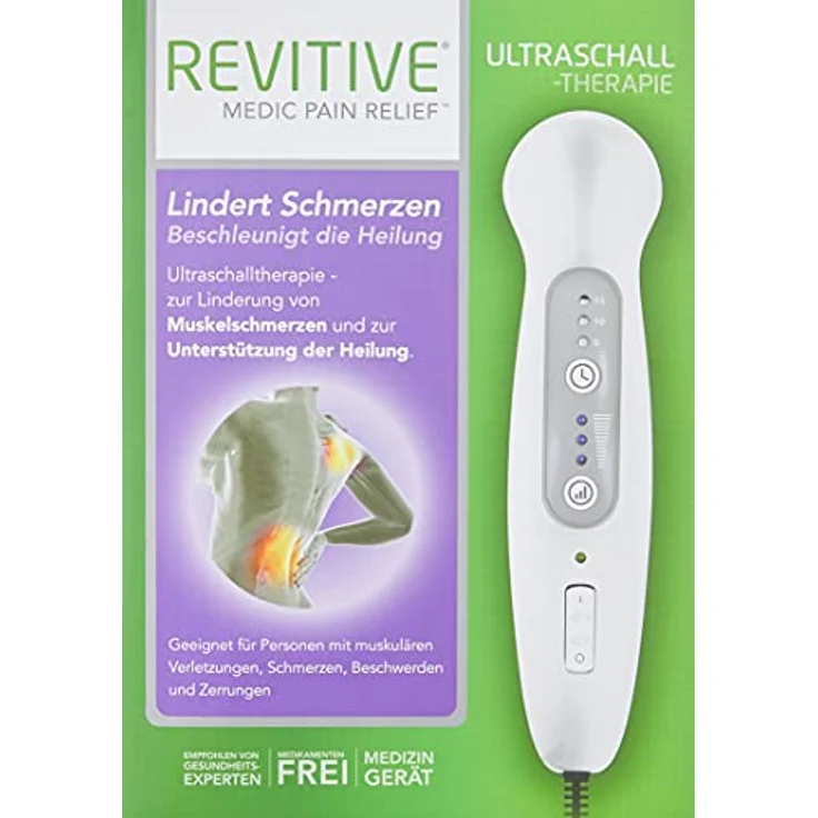 REVITIVE Massagegerät Ultraschalltherapie, Handgerät – Bild 2