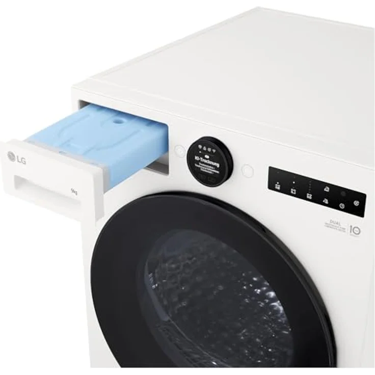 LG RT90X8C Wärmpepumpen Trockner, Energie A+++, 9 kg Kapazität, AI Dry, Allergy Care, weiß – Bild 3