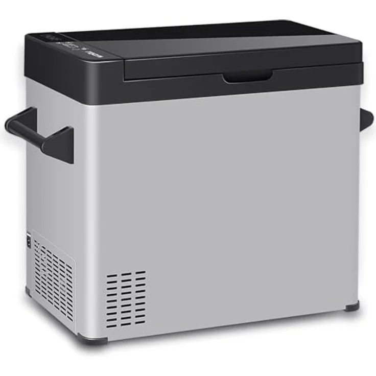 WOLTU Kompressor Kühlbox Auto 60L, 12V 230V Elektrische Camping Kühlbox Groß mit Gefrierfach, Dual Zone Kühlschrank, Kühltruhe Auto Mini Kühlbox Gefrierbox für Lkw, Strand, Picknick, Summer Saver, Blau – Bild 1