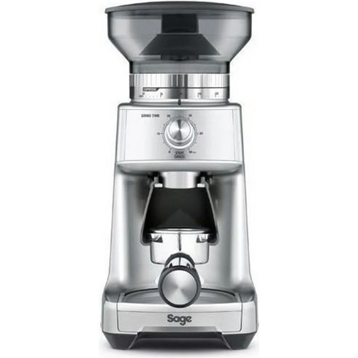 Sage The Dose Control Pro Kaffeemühle, silber, Kegelmahlwerk, Präzise Dosierung – Bild 1
