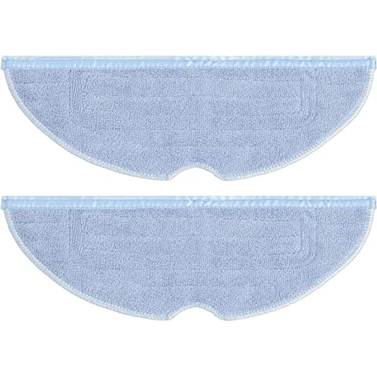 kwmobile 2x Wischtücher kompatibel mit Roborock S7 / S7+ / T7S / S7 Max / T7S Plus / G10 - Ersatz Wischtuch Set - Zubehör für Saugroboter - wiederverwendbar – Bild 4