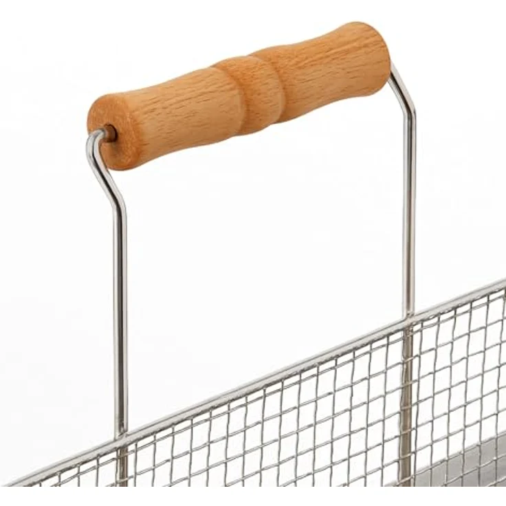 vertes Fritteuse FA1-FRT25-1T, 5000W, 50-250°C, Edelstahl, Kaltzonenprinzip, 25L Becken – Bild 9