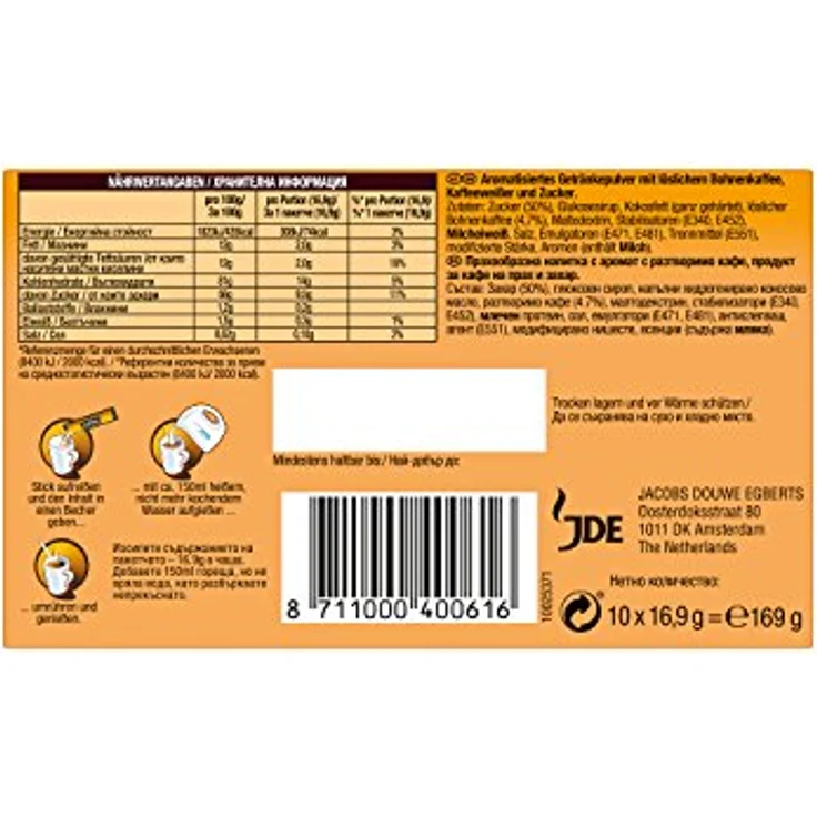 Jacobs Caramel 3 in 1, 10 Portionen – Bild 5
