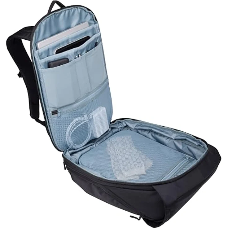 Thule Subterra 2 Convertible Carry On, 100% Nylon Reisetasche, schwarz, 36.5 cm x 25 cm x 52 cm – Bild 10