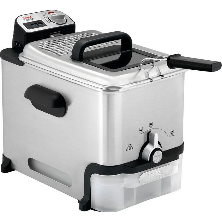 Tefal Fritteuse FR8041, Semiprofessionelle Fritteuse mit Öl-Filter und Oleoclean-Technologie – Bild 1