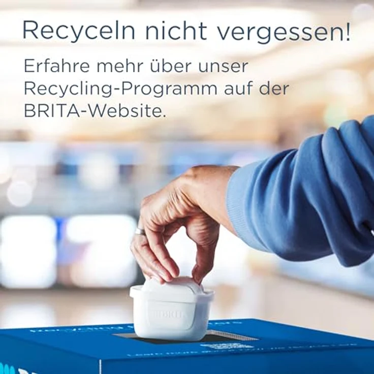 BRITA 140700 STYLE ESSENTIAL, Wasserfilter mit MAXTRA PRO Technologie, 1,4 L gefiltertes Wasser, weiß – Bild 10
