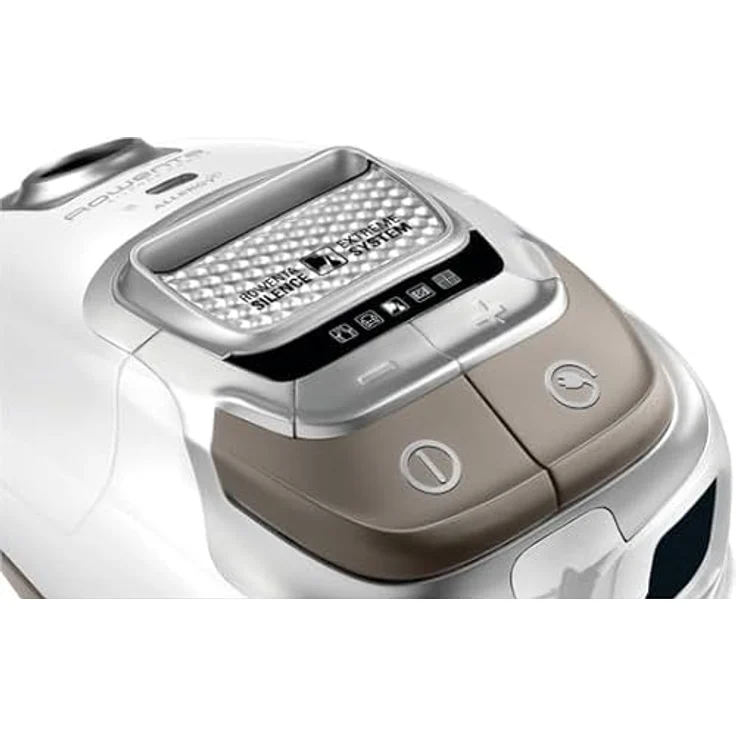 Rowenta RO7487EA Bodenstaubsauger, 400 W, 58 dB, weiß, mit Anti-Allergischer Leistung und Reinigungsset für Tiere – Bild 4