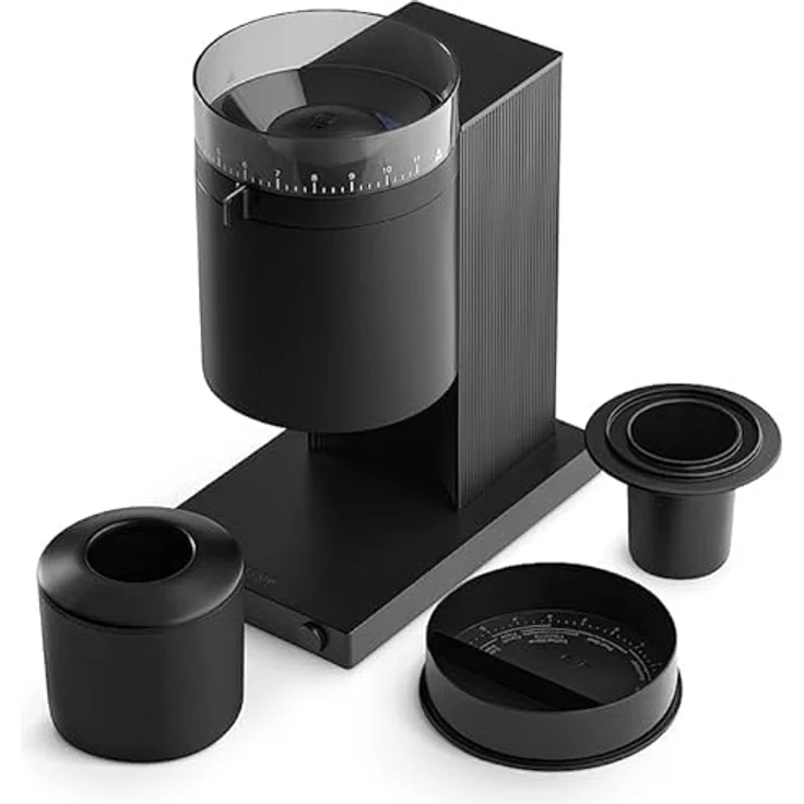 Fellow Opus Conical Burr Coffee Grinder - All Purpose Electric - Espresso Grinder with 41 Settings for Drip, French Press, & Cold Brew - Matte Black – Bild 5