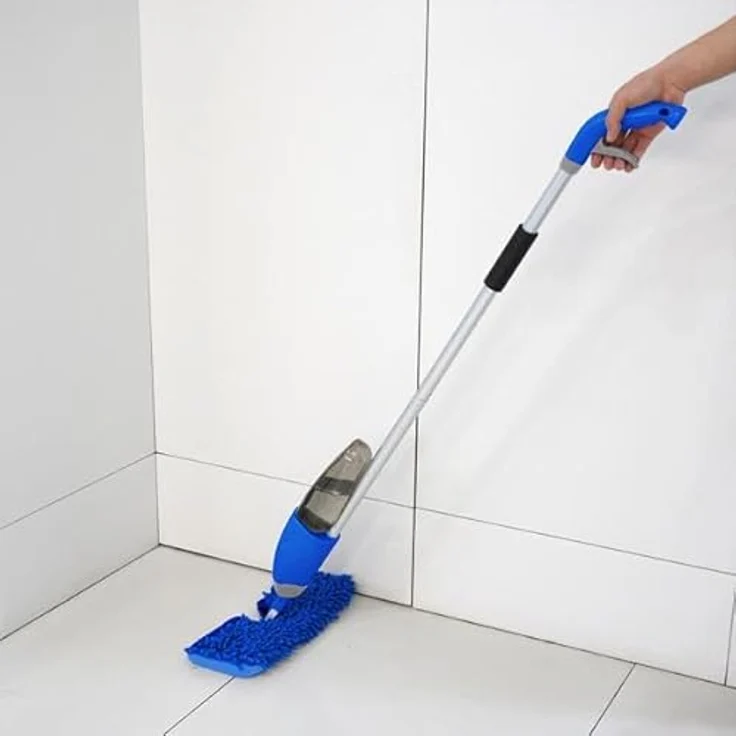 Casativo Bodenwischer-Set 2 in 1, nass-trocken mit Sprühfunktion, 700 ml Wassertank, 180°-Schwenkkopf, inkl. 2 Wischtücher – Bild 8