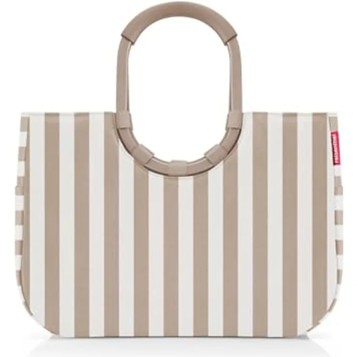 reisenthel Loopshopper L, Shopper Tasche aus 100% PET, 46 cm, braun