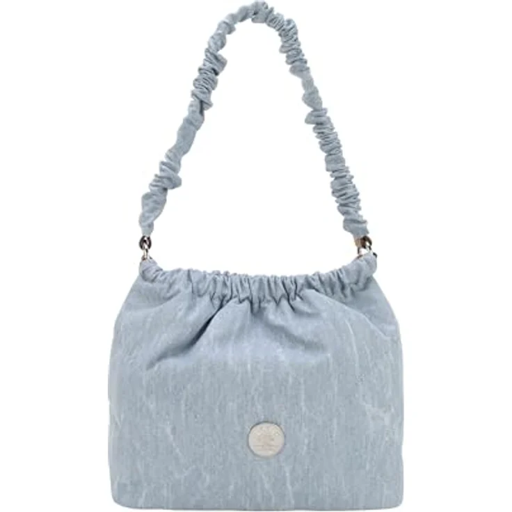 Joop! Jeans Grunge Nuvola Schultertasche, 29 cm, blau, 100% Baumwolle – Bild 1