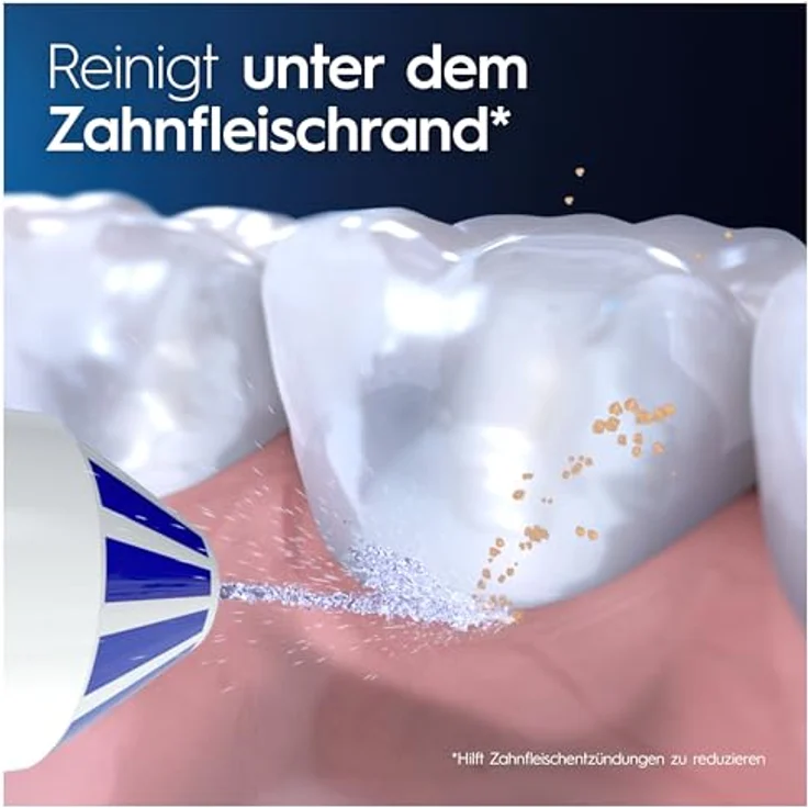 Oral-B AquaCare 4 Munddusche mit Oxyjet-Technologie, 2 Aufsteckdüsen, weiß – Bild 3