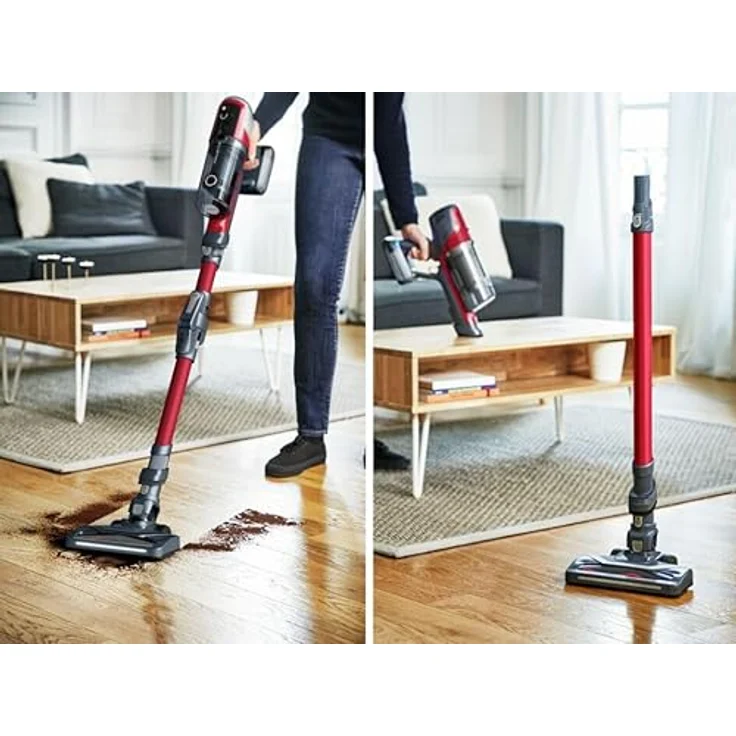 Rowenta RH6471, besensauger, schwarz/rot – Bild 4