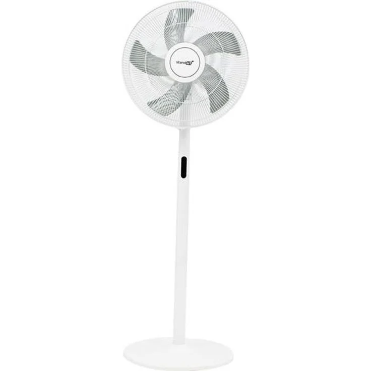 Midea FS40-18BR, Haushaltsventilator in Silber, kompakt, leistungsstark, ideal für Wohn- und Schlafzimmer