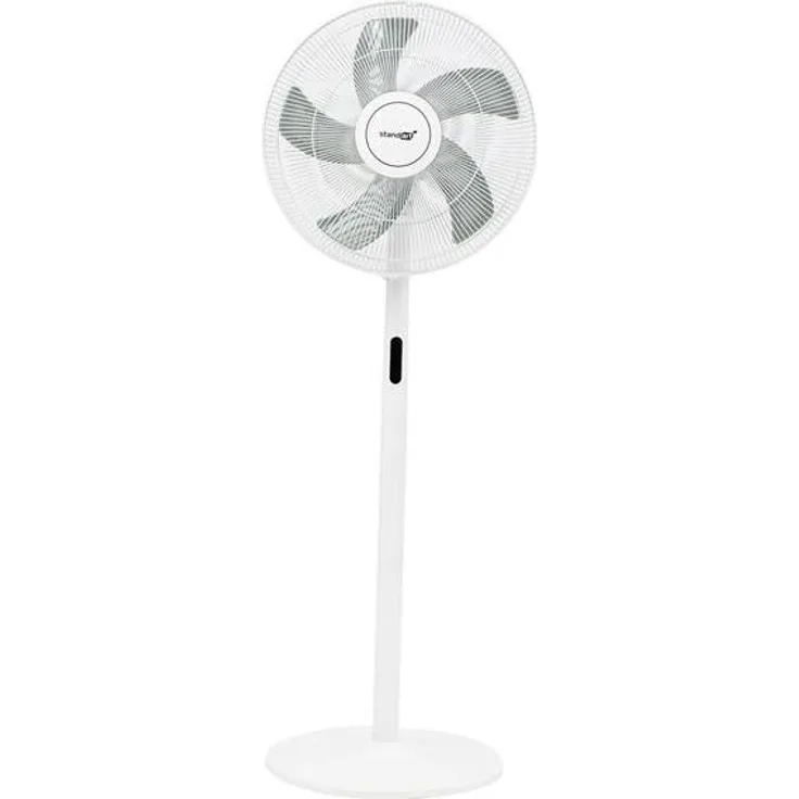 Midea FS40-18BR, Haushaltsventilator in Silber, kompakt, leistungsstark, ideal für Wohn- und Schlafzimmer