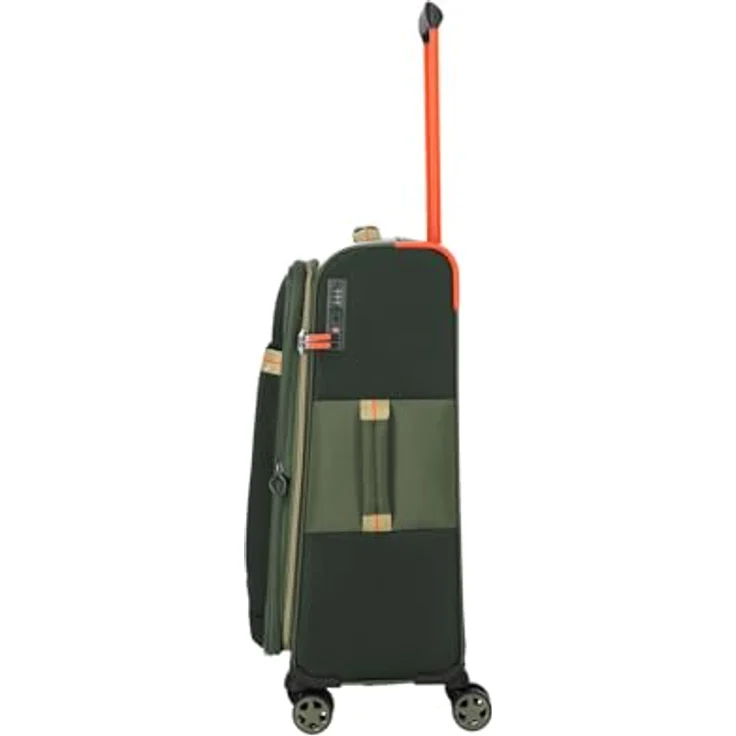Travelite Weichschalenkoffer Color Craze M, mittelgroßer Reisekoffer mit TSA Kombinationsschloss, Dehnfalte, 4 Doppelrollen, 43 x 66 x 28/32 cm, 3,0 kg, 61–66 L – Bild 3