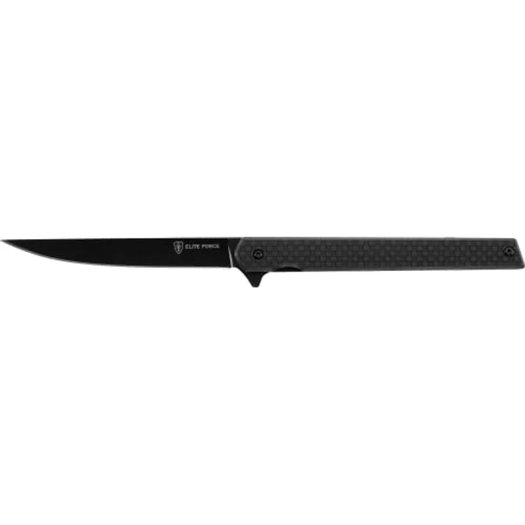 Elite Force EF172, Kugelgelagerte Klinge aus beschichtetem 440A, Klingenöffnung per Flipper, Linerlock-Verriegelung, Clip (Tip-up/r) abnehmbar – Bild 2