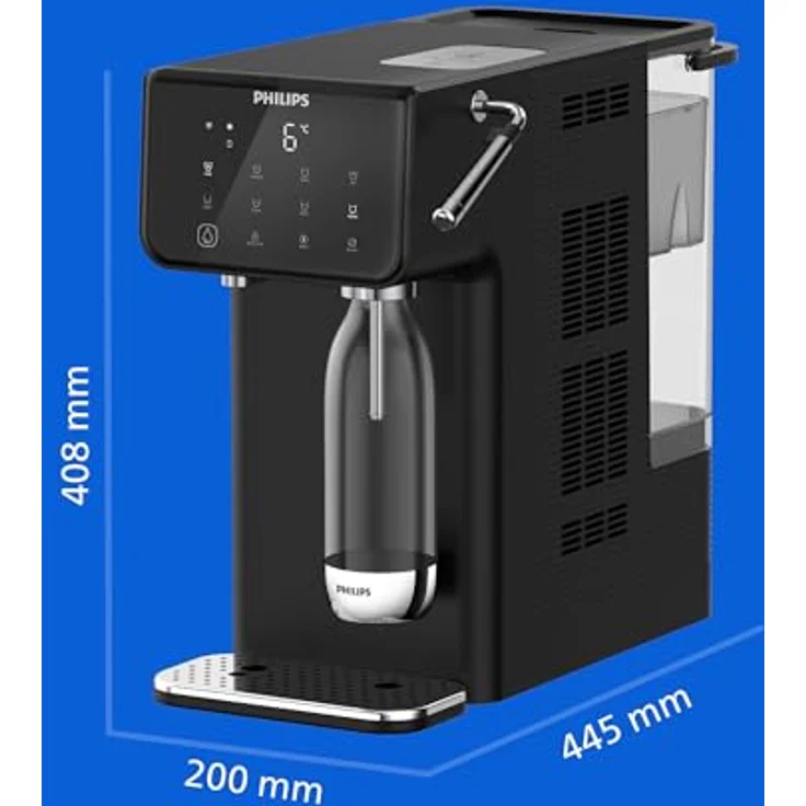 Philips Water All-in-One-Wasserstation, Sofortige Erhitzung, Touchscreen, SOFTENING+ Mikrofiltration, 3,8 l Fassungsvermögen – Bild 5