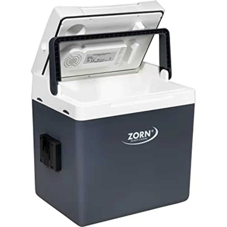 Zorn Kühlbox, 25 l Akku Kühlbox mit Peltier-Kühlsystem und ergonomischem Tragegriff, kabelloses Kühlen bis zu 10 h – Bild 3