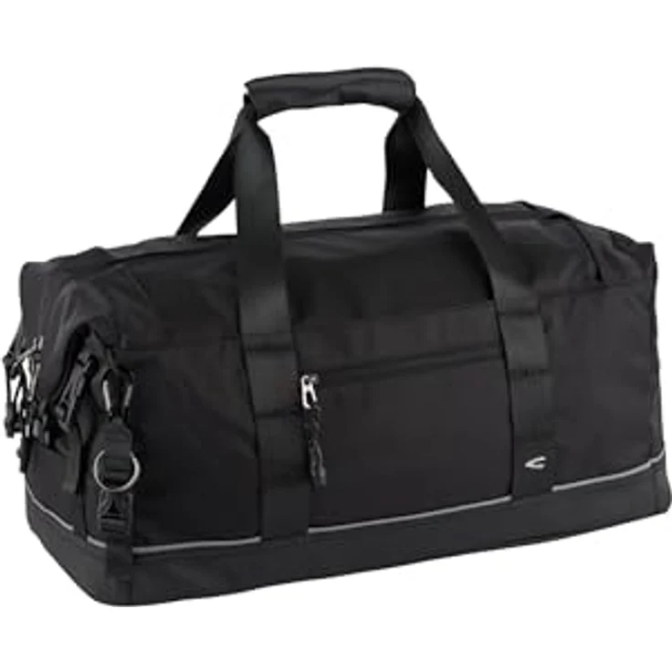 camel active Connect Weekender Reisetasche, 65 cm, schwarz, 100% Nylon, ideal für Reisen und Sport – Bild 1