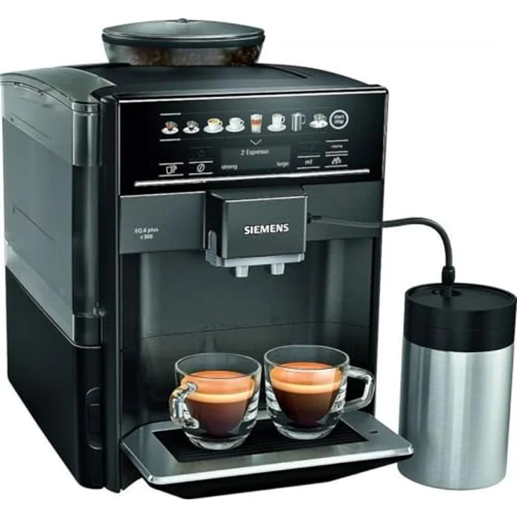 Siemens TE 653M19RW Kaffeevollautomat mit iAroma System, 11 Getränke auf Knopfdruck, Edelstahl Milchbehälter, individuelle Speicherfunktion – Bild 2