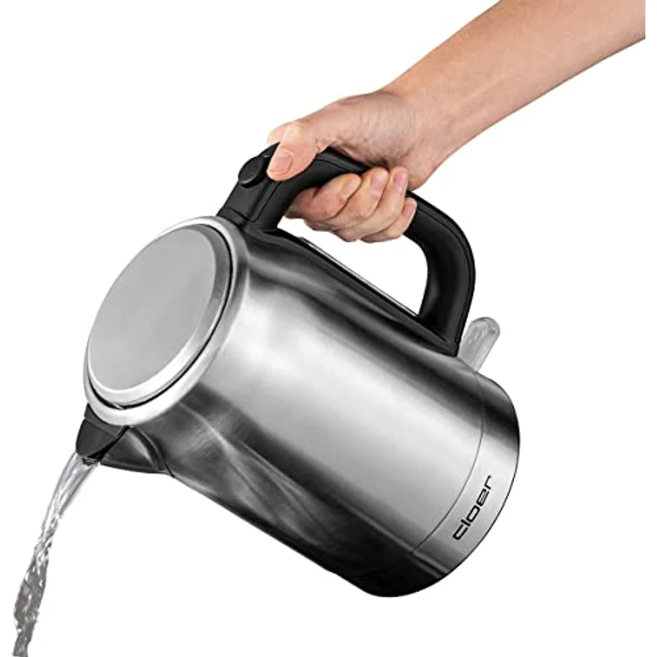 Cloer 4529 Wasserkocher 1,7L aus Edelstahl, 1.7 liters – Bild 4